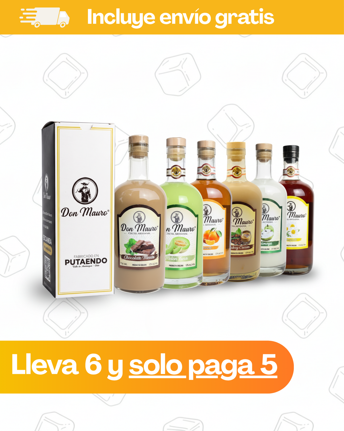 Pack Don Mauro: Lleva 6 y Paga Solo 5